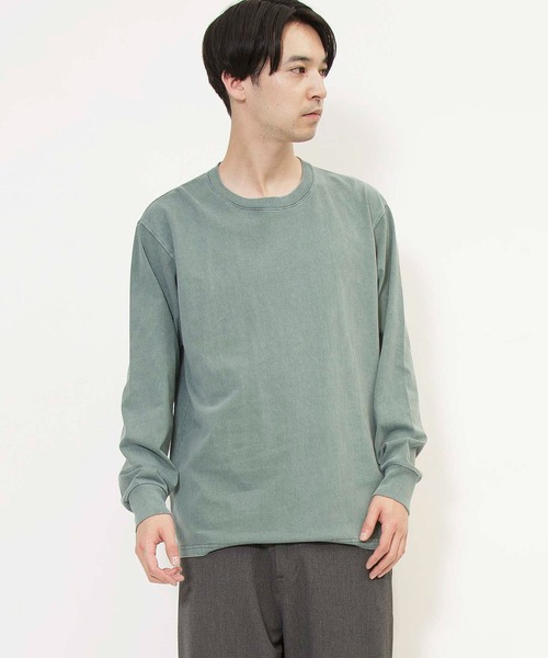 【シンプルカラー★】DIOR ロングスリーブ Tシャツ Johnbull tシャツ オーバーダイロングスリーブTシャツ メンズ