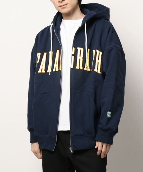 2022安い パーカー PayPayモール店 - 通販 - PayPayモール Paragraph/パラグラフ/カレッジロゴジップアップパーカー/CollegeLogo ZipupHoodie/PARAGRAPH_NO. ZOZOTOWN セール即納