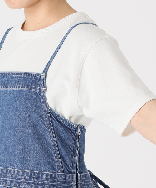 SLOBE IENA（スローブイエナ） ワンピース LE DENIMレースアップフレア 