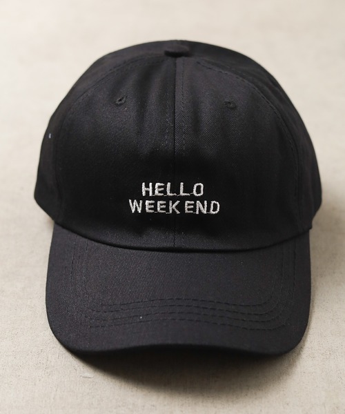 B.I.D. キャップ 帽子 レディース 「HALLO WEEKEND」CAP レディース
