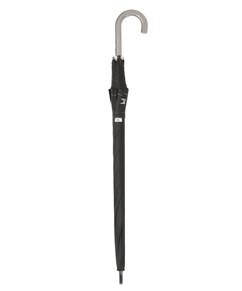 MIZUNO（ミズノ） 傘 長傘 ジャンプ傘 大寸 75cm ”ステッチ” メンズ