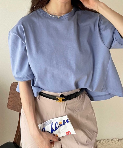tシャツ コットン天竺半袖Tシャツ レディース 楽天市場】レディース 強撚天竺プリント 半袖 Tシャツ 日本製 着