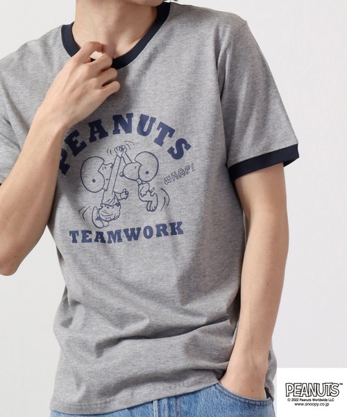 PEANUTS tシャツ スヌーピー 半袖 Tシャツ レディース メンズ PEANUTS tシャツ スヌーピー 半袖 Tシャツ レディース メンズ