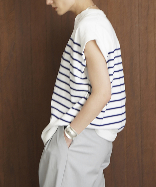 SLOBE IENA - CLANE Ｔシャツ SLOBE IENA tシャツ Tシャツ 「CLANE/クラネ」WIDE N/S BORDER