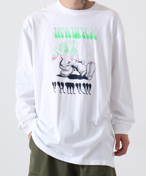 MISHKA（ミシカ） スマホショルダー tシャツ MISHKA L/T ロング