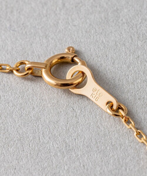ete bijoux ネックレス K18 ダイヤモンド 0.25ct ネックレス