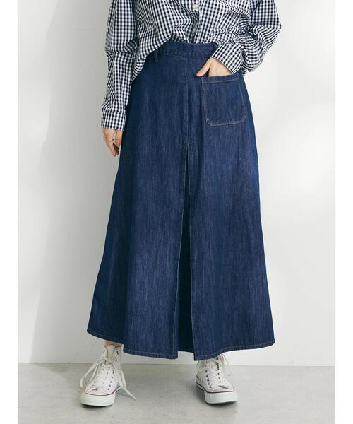 CRAFT STANDARD BOUTIQUE スカート Aライン4WAYデニムスカート