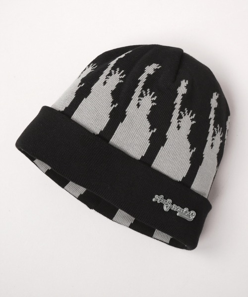 CA4LA（カシラ） ニット帽 ニットキャップ STATUE OF LIBERTY KNITCAP
