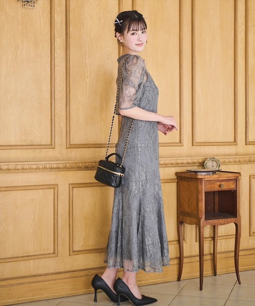 ドレス 2WAYレースボレロセットワンピース レディース : 81884550 