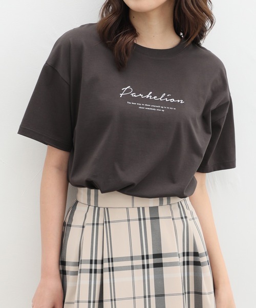 tシャツ アーティプリントシャツ レディース Honeys tシャツ ロゴプリントTシャツ レディース : ZOZOTOWN