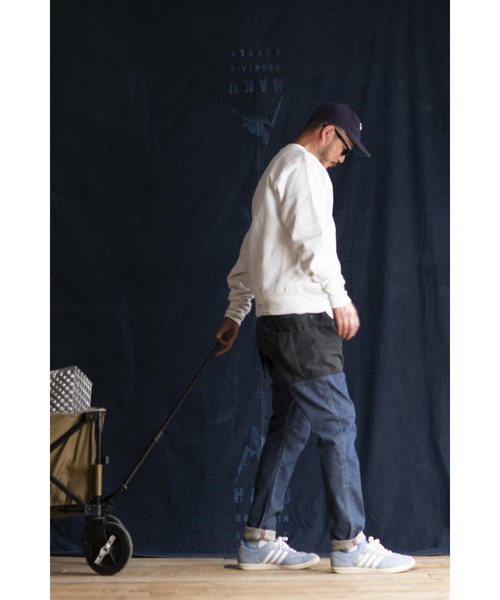 NANGA × H.A.K.U クライミング デニム パンツ L NANGA × H.A.K.U ナンガ ハク CHILLOUT TAPERED クライミング