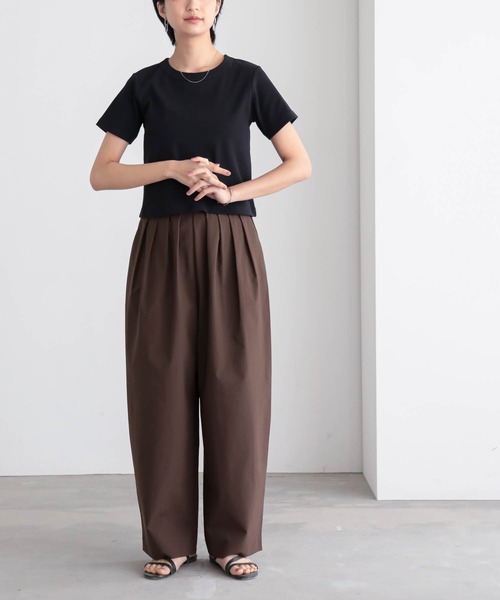 for/c（フォーシー） ワイドパンツ パンツ 「新色追加」ドライタック