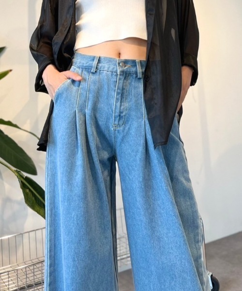 ounce dove blue denim leday デニム 韓国 REPLAY ジーンズ デニム デニムパンツ MARTY 10 OZ BLUE INDIGO
