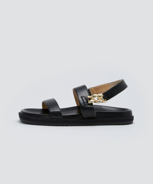 ペリーコ　サンダル　38 PELLICO SUNNY 「PELLICO SUNNY」 フラットサンダル 38 ブラック