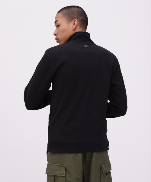 AVIREX（アヴィレックス） ジャージ 「DAILY/デイリー」STAND ZIP RIB 