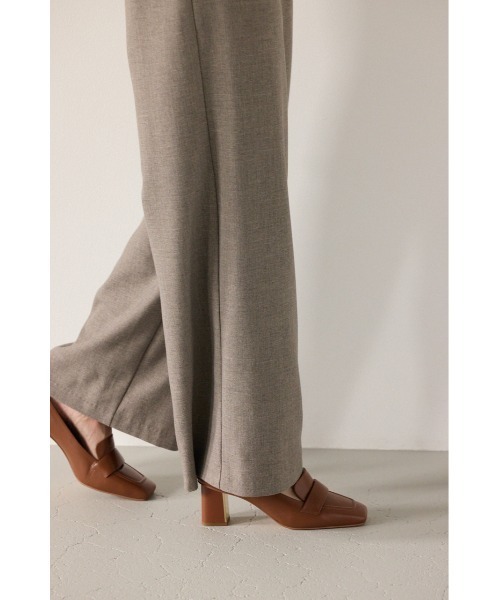 STACCATO ヒールローファー　24.5センチ　ボリュームソール STACCATO | パテルヒールローファー (ローファー