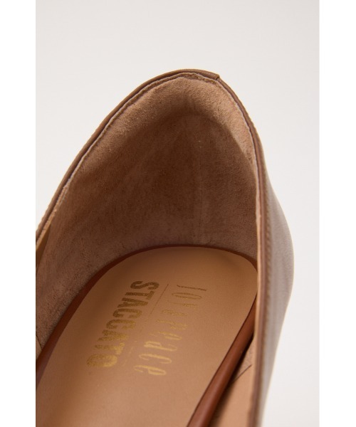 STACCATO ヒールローファー　24.5センチ　ボリュームソール STACCATO | パテルヒールローファー (ローファー