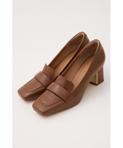 【STACCATO】ニコルフレアヒールローファー　24.5センチ STACCATO｜ニコルフレアヒールローファー | Rakuten Fashion