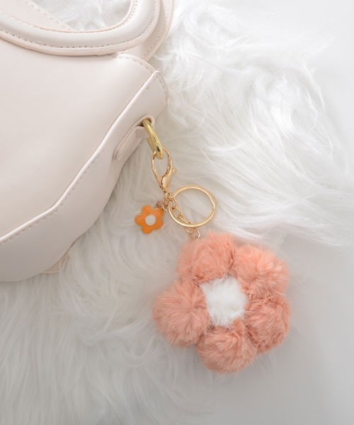 Floats! フローツ ふわふわ ピンク ぬいぐるみ キーホルダー 新品] Floats! ふわふわキーホルダー Floats! フローツ ふわふわ