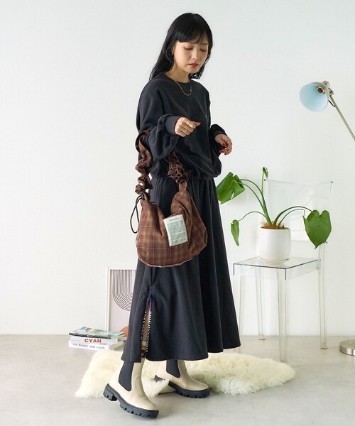 FREAK'S STORE×THOUSANDMILEジャンパースカート バッグ FREAK'S STORE スカート THOUSAND MILE × STORE/サウザンド