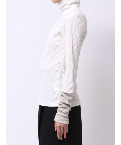 tシャツ ストライプベロアカットソー レディース ELENDEEK tシャツ ストライプベロアカットソー レディース