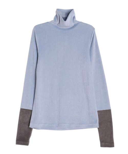 tシャツ ストライプベロアカットソー レディース ELENDEEK tシャツ ストライプベロアカットソー レディース