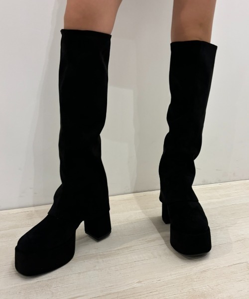 ロングブーツ WILLA SUEDE BOOTS J.Crew: Tall Slouch Willa Boots In Suede For Women