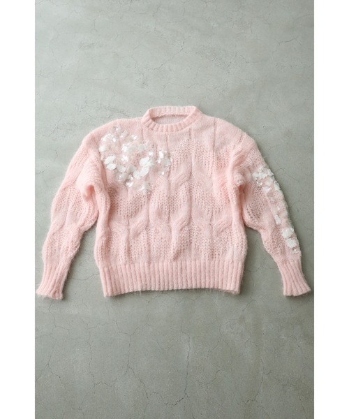 OPENING CEREMONY◆セーター(厚手)/S/ウール/BRW