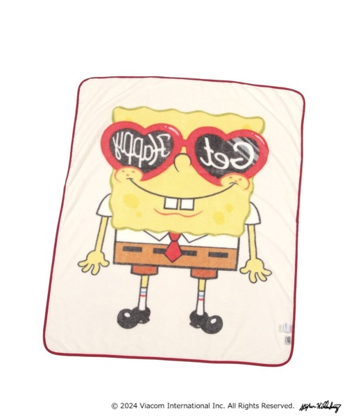 BAYFLOW（ベイフロー） ブランケット 「SpongeBob(スポンジ・ボブ