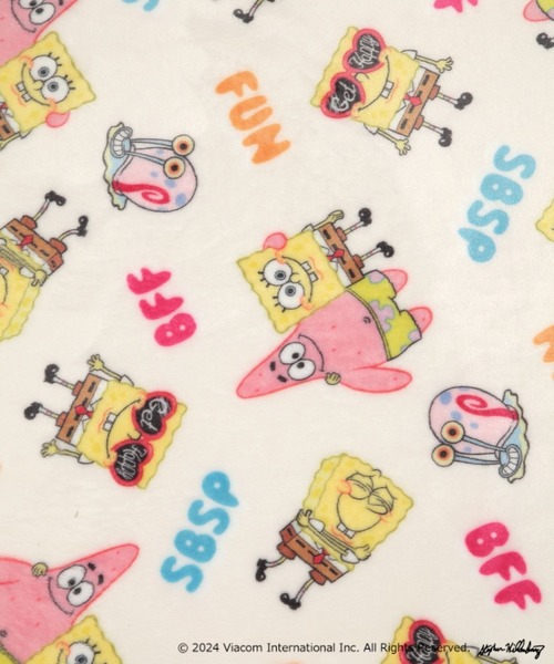 BAYFLOW ブランケット 「SpongeBob(スポンジ・ボブ)×BAYFLOW