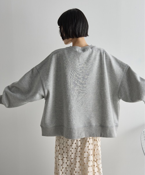 トップス レタートレーナー ストリート レタリング ルーズフィット プルオーバー トレーナー スウェット 袖あり 長袖 ドロップショルダー ラウンドネック t908-1.jpg