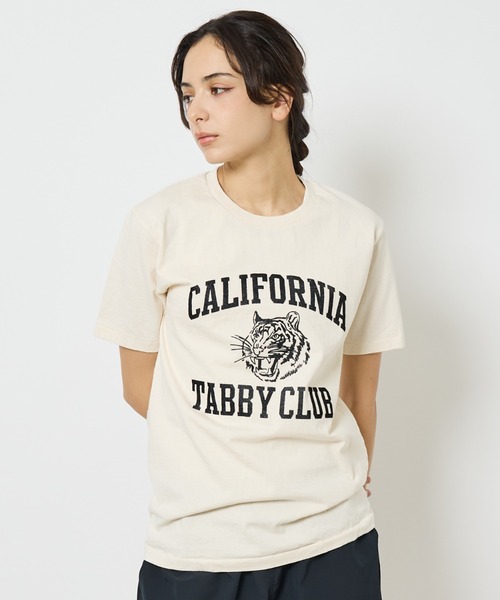 MIXTA（ミクスタ） tシャツ 」CREW NECK TABBY CAT Tシャツ メンズ