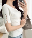 tシャツ 半袖 「mily bilet」大人可...の詳細画像3