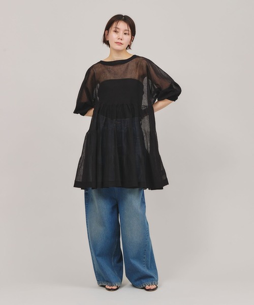 Curensology｜シアーティアードニットプルオーバー | Rakuten