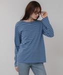 tシャツ 「新色追加」ベーシックボーダー長袖カ...の詳細画像3
