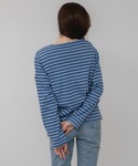 tシャツ 「新色追加」ベーシックボーダー長袖カ...の詳細画像5
