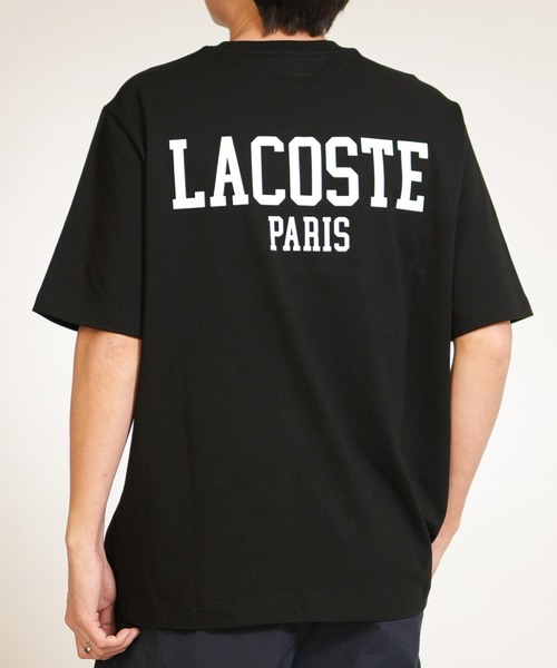 LACOSTE（ラコステ） tシャツ 半袖 Tシャツ バックプリントベーシックT