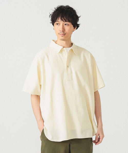メンズ ミリタリー プルオーバー シャツ BEAMS シャツ ミリタリー プルオーバー メンズ : ZOZOTOWN Yahoo