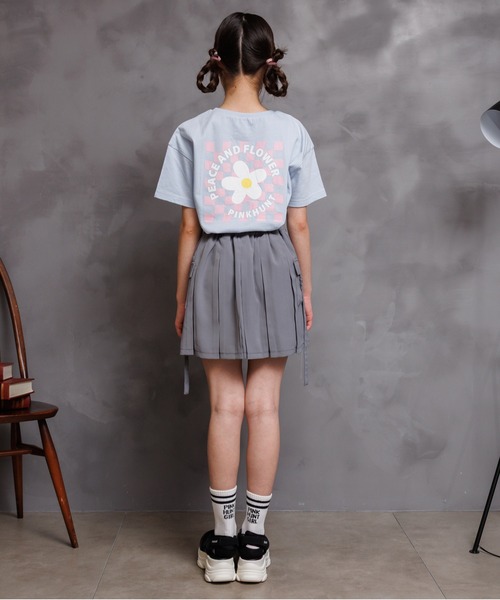 PINKHUNT（ピンクハント） tシャツ サイケデリックフラワー Tシャツ