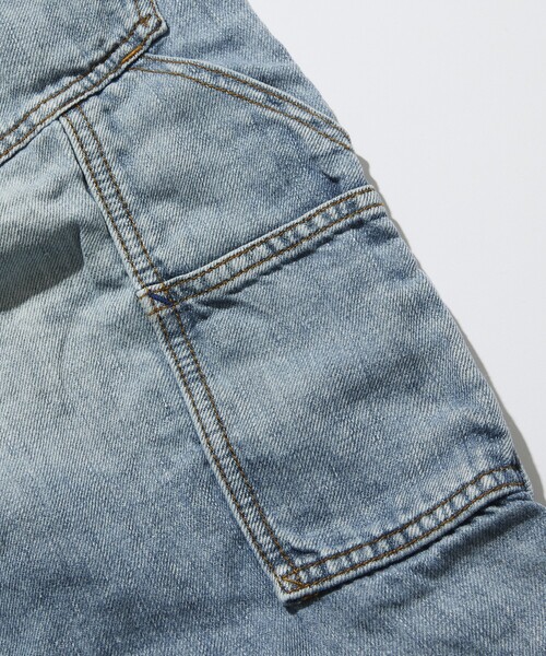 【直営店限定品定価以下】CAHLUMN French Linen Denim 黒 CAHLUMN/French Linen Denim Painter Shorts｜Daytona Park