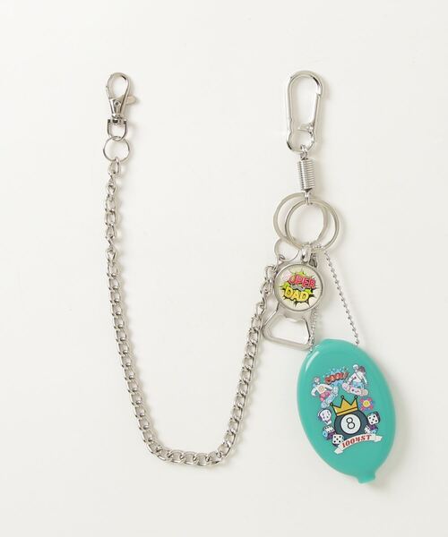 1004ST ウォレットチェーン コインケース付き カラビナ ウオレット