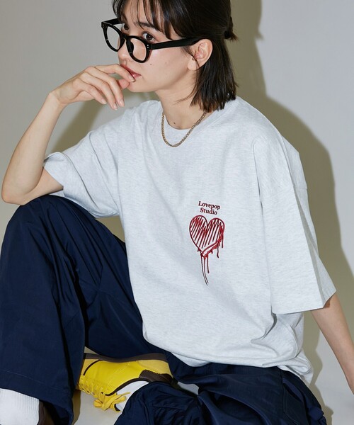 FANTASTICS buddix Love you Tee ピンクSサイズ Love You SS Tee | buddix | VERTICAL GARAGE OFFICIAL ONLINE