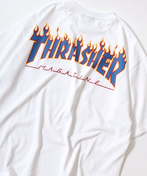 THRASHER（スラッシャー） tシャツ ブランドロゴバックプリントTシャツ