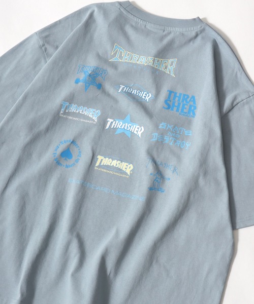THRASHER（スラッシャー） tシャツ ブランドロゴバックプリントTシャツ 