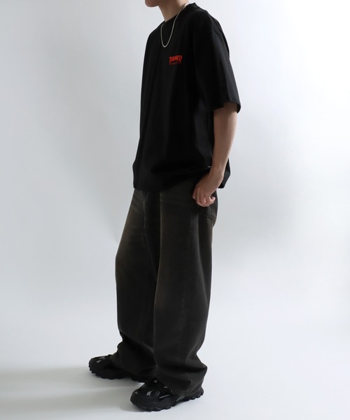 THRASHER（スラッシャー） tシャツ ブランドロゴバックプリントTシャツ