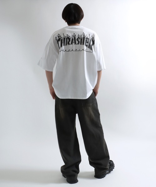 THRASHER（スラッシャー） tシャツ ブランドロゴバックプリントTシャツ