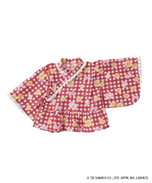 浴衣 coeur a coeur マイメロディ 浴衣ドレス4点セット キッズ 子供 女の子の画像