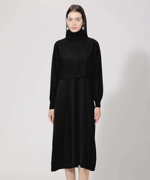 EPOCA（エポカ） コンビワンピース 40 ブラック レディース : ZOZOTOWN