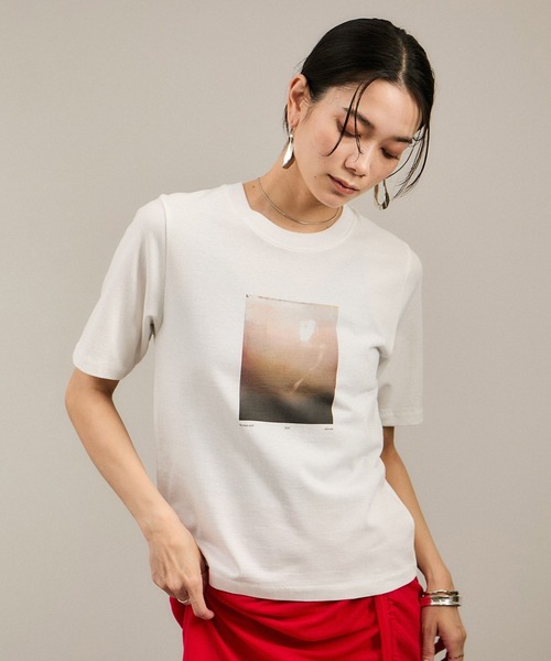 tシャツ Yasuko Hirano / 平野泰子 ARTプリントコンパクトT レディース