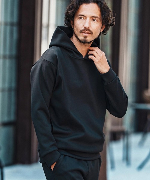 felkod（フィルコッド） パーカー mpa3837- Print Cardboard Knit 